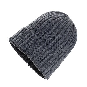 Dvojitě pletená beanie čepice Impact z Polylana® AWARE™ ekologické předměty