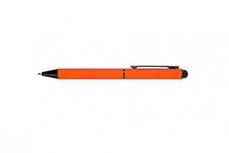 PIERRE CARDIN CELEBRATION Kovové kuličkové pero se stylusem, oranžové