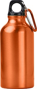 KYLBAHA Hliníková láhev na pití, objem 400 ml, oranžová
