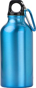 KYLBAHA Hliníková láhev na pití, objem 400 ml, světle modrá