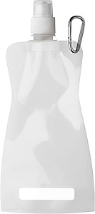 DUNCAN Rolovací plastová láhev s klipem, objem 420 ml, jasně zelená