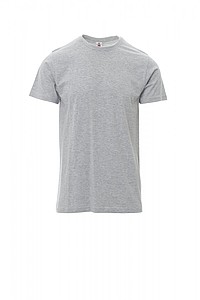Tričko PAYPER PRINT šedý melír XXL - reklamní trička