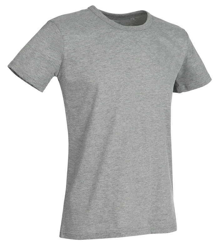 Tričko STEDMAN STARS BEN CREW NECK tmavě šedý melír L - reklamní trička