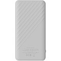 15W 10 000mAh powerbanka s rychlým nabíjením, bílá