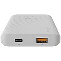15W 10 000mAh powerbanka s rychlým nabíjením, bílá