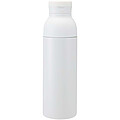 650ml recyklovaná dvoustěnná nerezová láhev na vodu RCS Illuminate se sadou 3 víček, bílá