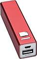 ADOLFA Power banka 2200MAh s USB kabelem, červená