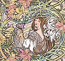 Alfons Mucha 2027, nástěnný kalendář