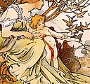 Alfons Mucha 2027, nástěnný kalendář