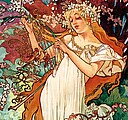 Alfons Mucha 2027, nástěnný kalendář