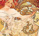 Alfons Mucha 2027, nástěnný kalendář