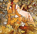 Alfons Mucha 2027, nástěnný kalendář