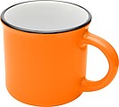 ARIKAN Keramický hrnek v retro stylu, 240 ml, oranžová