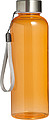 AUBARIO Tritanová láhev o objemu 500 ml s poutkem, oranžová