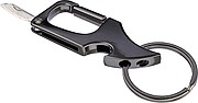 BARUMO Přívěsek na klíče - karabinka, gun metal