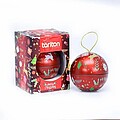 BAUBLE - TARLTON Christmas Bauble Vanilla plech 30 g