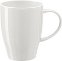 BONE Porcelánový hrnek s bílým vnitřkem, objem 350 ml, bílý