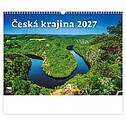 Česká krajina 2027, nástěnný kalendář, prodloužená záda