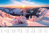 Česká krajina 2027, nástěnný kalendář, prodloužená záda