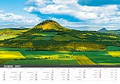 Česká krajina 2027, nástěnný kalendář, prodloužená záda
