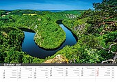 Česká krajina 2027, nástěnný kalendář, prodloužená záda