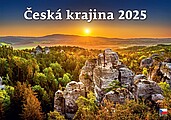 Česká krajina 2027, nástěnný kalendář, prodloužená záda