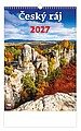 Český ráj 2027, nástěnný kalendář, prodloužená záda