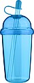 Cestovní hrnek na pití 500 ml, světle modrá
