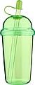 Cestovní hrnek na pití 500 ml, světle zelená