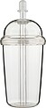 Cestovní hrnek na pití 500 ml, transparentní