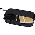 Cestovní organizér z recyklovaného GRS, černá