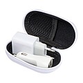 Cestovní sada typu USB + C v pouzdře, bílá
