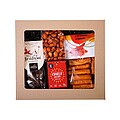 CHILLI Dárková sada - klobáska s chilli, tyčinky s chilli 100 g, oříšky v těstíčku s chilli 100g, chilli omáčka 150 g