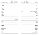 Čtrnáctidenní diář Napoli design 7 2027