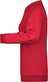 Dámská mikina James Nicholson sweatshirt women, červená, vel. XL