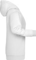 Dámská mikina s kapucí James Nicholson sweat hoodie women, bílá, vel. S