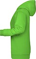 Dámská mikina s kapucí James Nicholson sweat hoodie women, jasně zelená, vel. 3XL