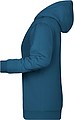 Dámská mikina s kapucí James Nicholson sweat hoodie women, modrozelená, vel. XXL