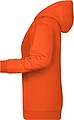 Dámská mikina s kapucí James Nicholson sweat hoodie women, oranžová, vel. 3XL
