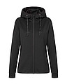 Dámská mikina STEDMAN RECYCLED SCUBA JACKET WOMEN, černá, S