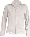Dámská mikrofleecová mikina Kariban fleece jacket women, krémová, vel. XL