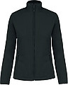 Dámská mikrofleecová mikina Kariban fleece jacket women, tmavě šedá, vel. S