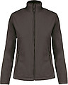 Dámská mikrofleecová mikina Kariban fleece jacket women, vojenská zelená tmavá, vel. S