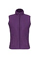 Dámská mikrofleecová vesta Kariban fleece vest women, fialová, vel. XXL