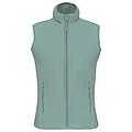 Dámská mikrofleecová vesta Kariban fleece vest women, mátová, vel. XS