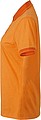 Dámská polokošile James Nicholson polo megange women, oranžová/tmavě oranžová, vel. S