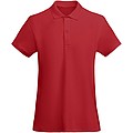 Dámská polokošile s krátkým rukávem, ROLY PRINCE, červená, vel. 3XL