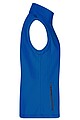 Dámská vesta James & Nicholson Promo softshell, modrá/námořní modrá, velikost M