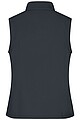 Dámská vesta James & Nicholson Promo softshell, tmavě šedá/červená, velikost M