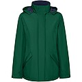 Dámská zateplená softshellová parka Roly Notus, velikost 2XL, tmavě zelená